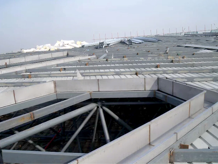 雅安安吉县体育馆网架